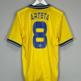 Shop 2013/14 ARSENAL ARTETA #8 AWAY SHIRT (M) NIKE, classic football shirts, vintage football shirts & retro soccer jerseys at Cult Kits
