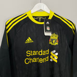 Shop 2010/11 LIVERPOOL TORRES #9 *PLAYER ISSUE* BNWT L/S THIRD SHIRT (L) ADIDAS, classic football shirts, vintage football shirts & retro soccer jerseys at Cult Kits