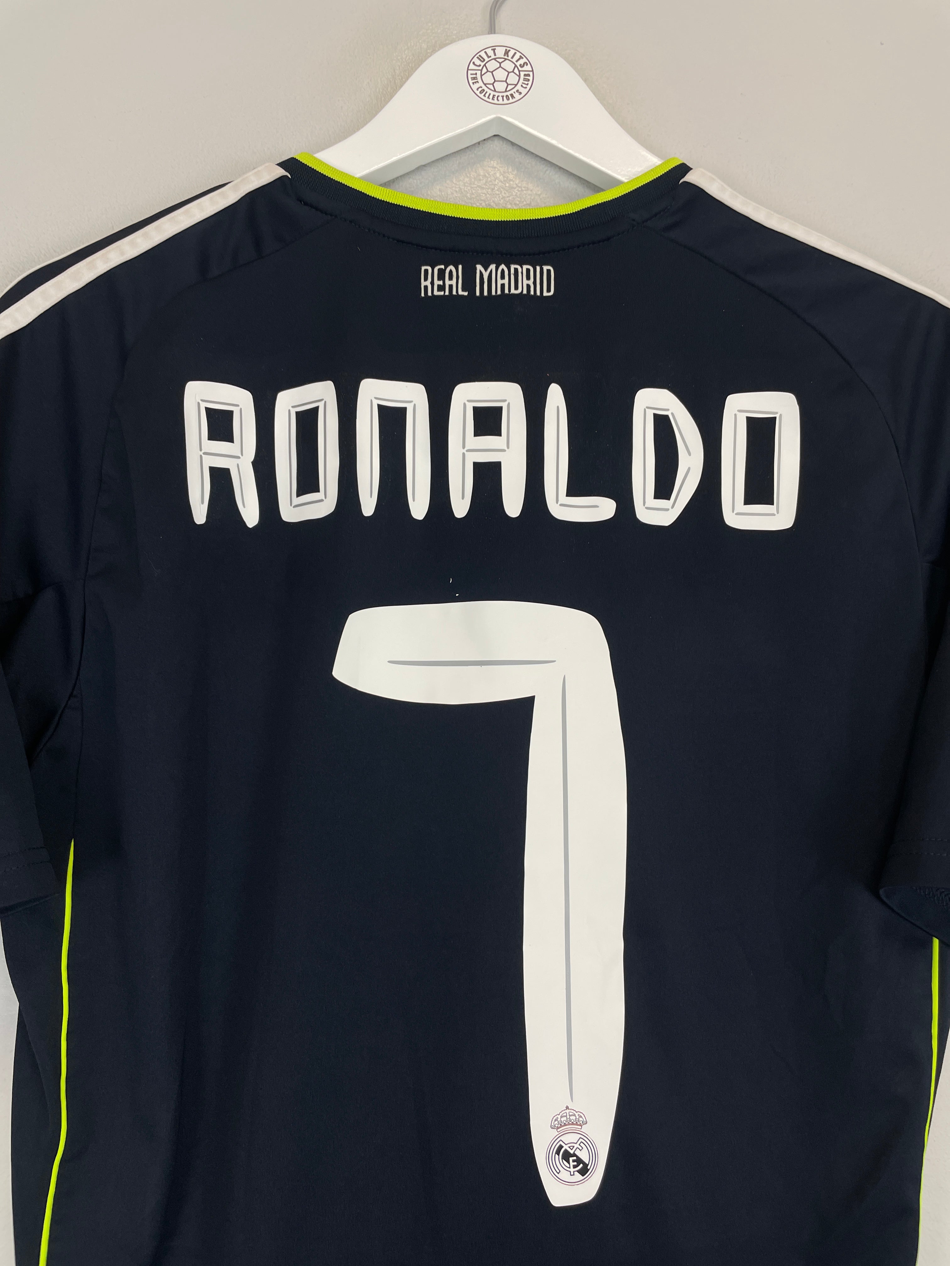 Shop 2010/11 REAL MADRID RONALDO #7 AWAY SHIRT (M) ADIDAS, classic football shirts, vintage football shirts & retro soccer jerseys at Cult Kits