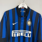 Shop 2011/12 INTER MILAN FORLAN #9 HOME SHIRT (XL) NIKE, classic football shirts, vintage football shirts & retro soccer jerseys at Cult Kits