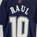 Shop 1996/98 SPAIN RAUL #10 AWAY SHIRT (S) ADIDAS, classic football shirts, vintage football shirts & retro soccer jerseys at Cult Kits