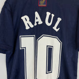 Shop 1996/98 SPAIN RAUL #10 AWAY SHIRT (S) ADIDAS, classic football shirts, vintage football shirts & retro soccer jerseys at Cult Kits
