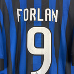 Shop 2011/12 INTER MILAN FORLAN #9 HOME SHIRT (XL) NIKE, classic football shirts, vintage football shirts & retro soccer jerseys at Cult Kits