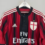 Shop 2014/15 AC MILAN HONDA #10 HOME SHIRT (L) ADIDAS, classic football shirts, vintage football shirts & retro soccer jerseys at Cult Kits