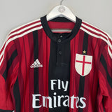 Shop 2014/15 AC MILAN HONDA #10 HOME SHIRT (L) ADIDAS, classic football shirts, vintage football shirts & retro soccer jerseys at Cult Kits