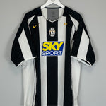 Shop 2004/05 JUVENTUS IBRAHIMOVIC #9 HOME SHIRT (XL) NIKE, classic football shirts, vintage football shirts & retro soccer jerseys at Cult Kits