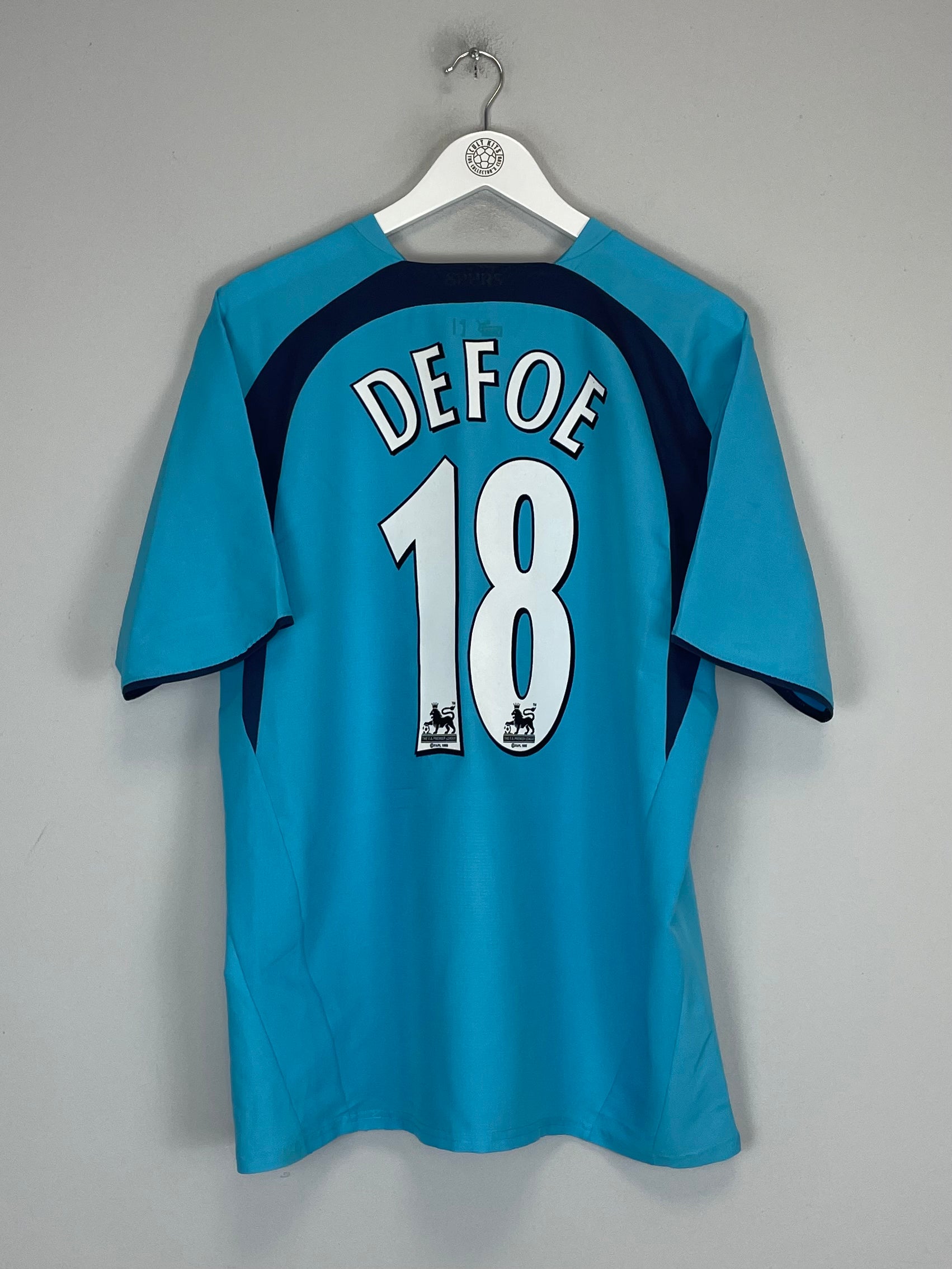 Shop 2006/07 TOTTENHAM DEFOE #18 AWAY SHIRT (L) PUMA, classic football shirts, vintage football shirts & retro soccer jerseys at Cult Kits