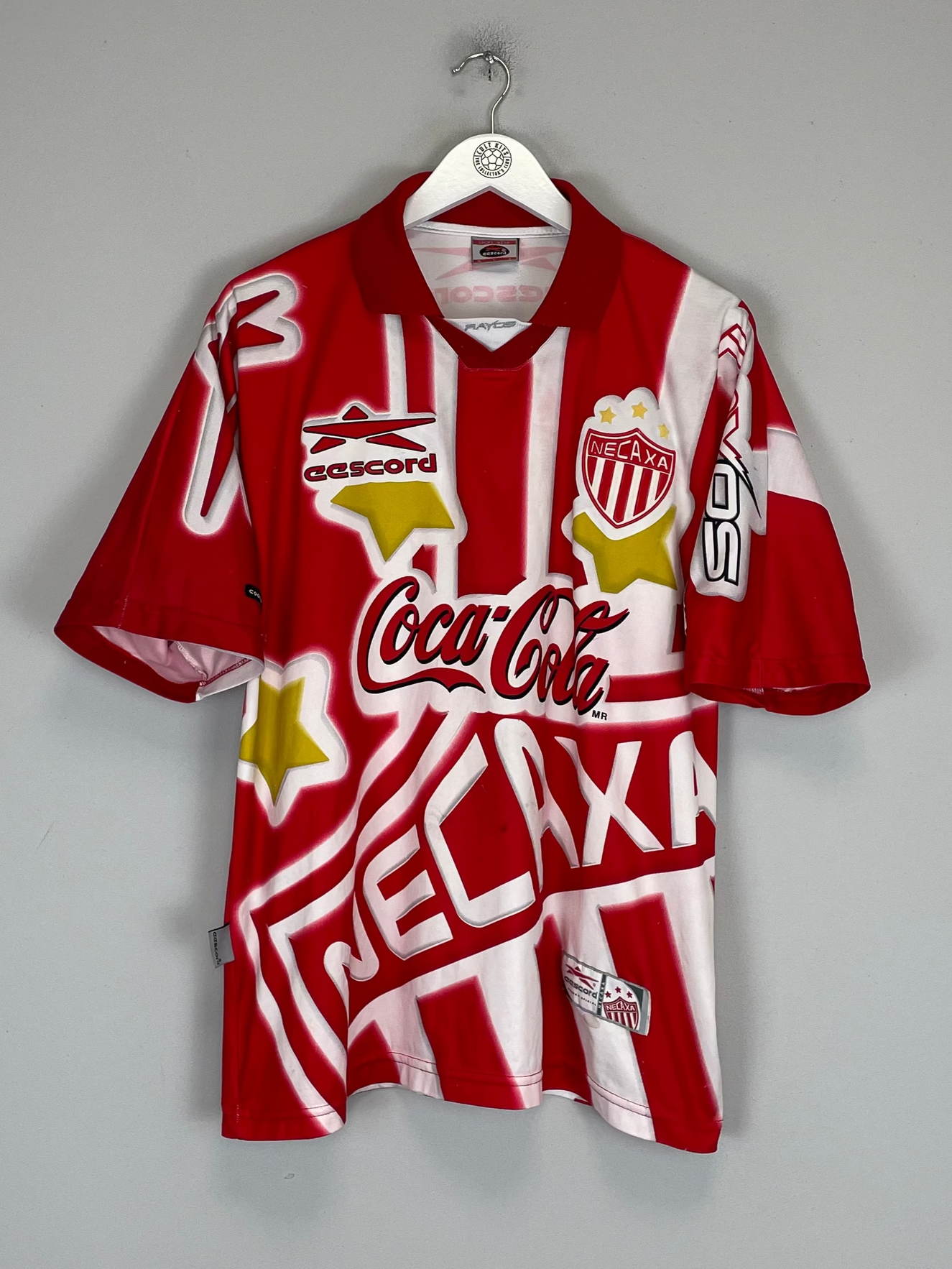 Shop 2000 NECAXA THIRD SHIRT (L) EESCORD, classic football shirts, vintage football shirts & retro soccer jerseys at Cult Kits
