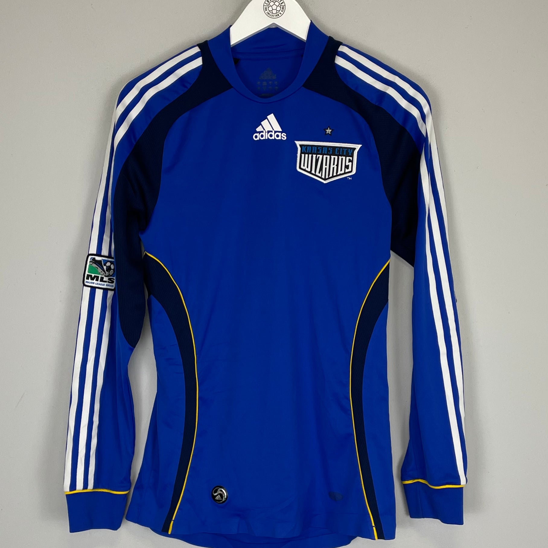 Shop 2008/09 KANSAS CITY WIZARDS L/S HOME SHIRT (S) ADIDAS, classic football shirts, vintage football shirts & retro soccer jerseys at Cult Kits