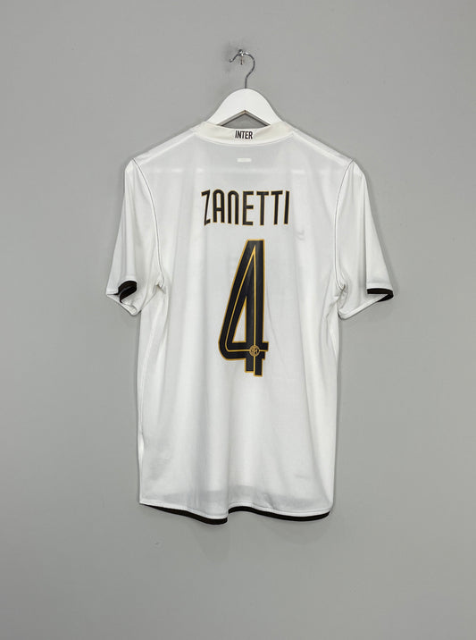 Image of the Inter Milan Zanetti shirt from the 2008/09 season