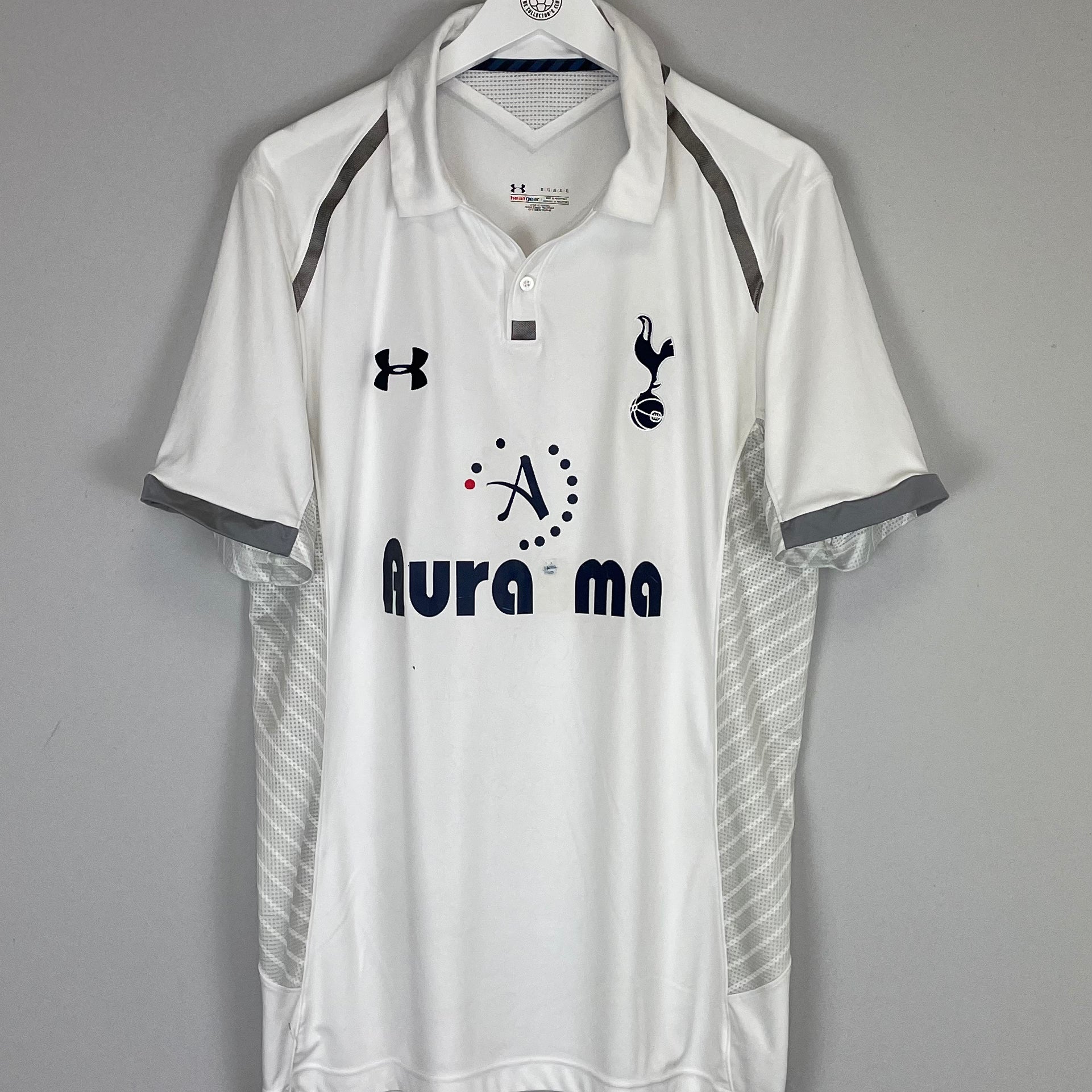 Shop 2012/13 TOTTENHAM HOME SHIRT (XL) UNDER ARMOUR, classic football shirts, vintage football shirts & retro soccer jerseys at Cult Kits