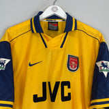 Shop 1996/97 ARSENAL WRIGHT #8 AWAY SHIRT (XL) NIKE, classic football shirts, vintage football shirts & retro soccer jerseys at Cult Kits