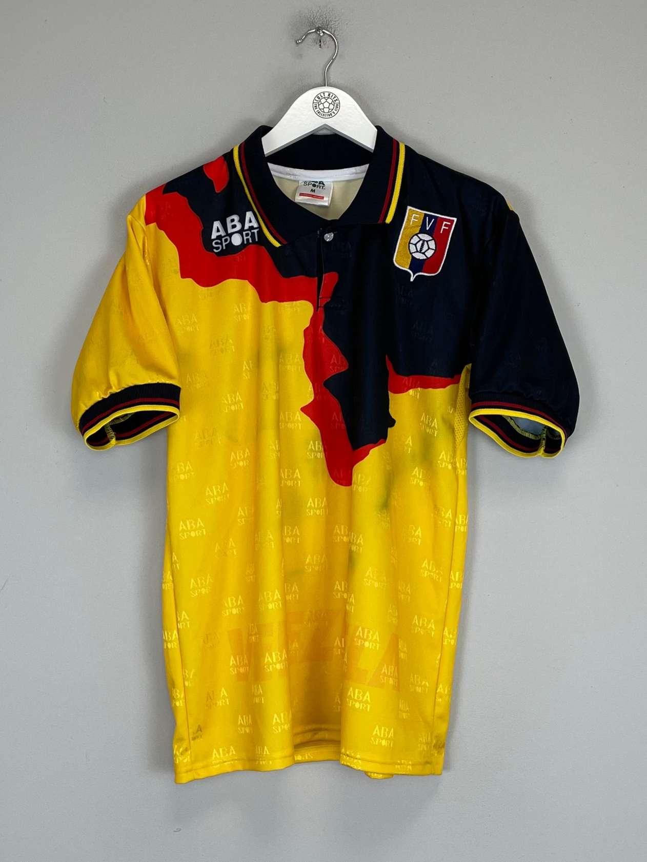 Shop 1998 VENEZUELA *RE-ISSUE* AWAY SHIRT (M) ABA SPORT, classic football shirts, vintage football shirts & retro soccer jerseys at Cult Kits