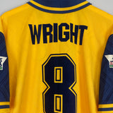 Shop 1996/97 ARSENAL WRIGHT #8 AWAY SHIRT (XL) NIKE, classic football shirts, vintage football shirts & retro soccer jerseys at Cult Kits