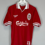 Shop 1996/98 LIVERPOOL CARRAGHER #23 HOME SHIRT (S) REEBOK, classic football shirts, vintage football shirts & retro soccer jerseys at Cult Kits