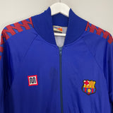 Shop 1984/89 BARCELONA TRACK JACKET (M) MEYBA, classic football shirts, vintage football shirts & retro soccer jerseys at Cult Kits