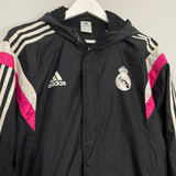 Shop 2014/15 REAL MADRID TRACK JACKET (L) ADIDAS, classic football shirts, vintage football shirts & retro soccer jerseys at Cult Kits