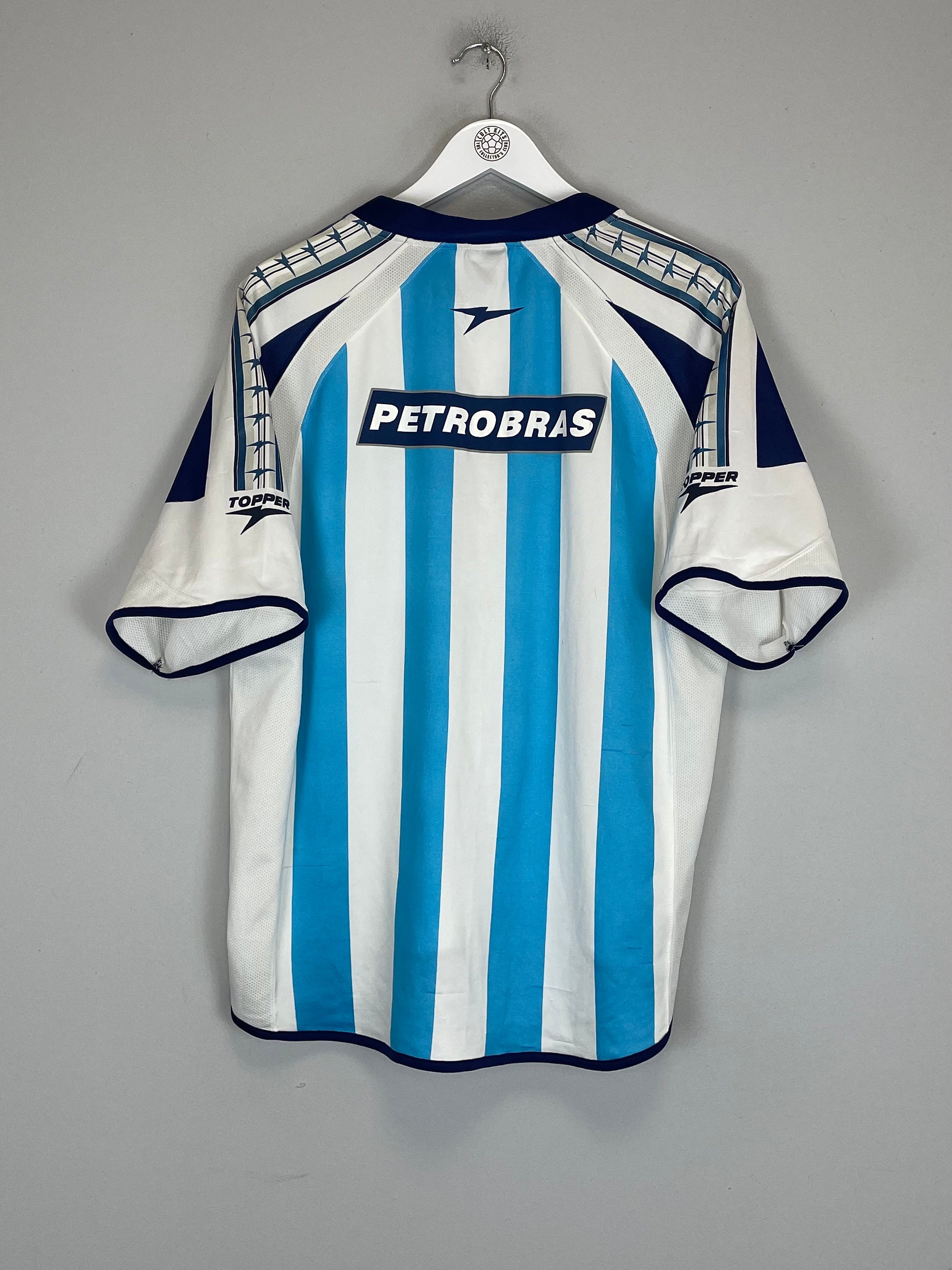 Shop 2002 RACING CLUB HOME SHIRT (XL) TOPPER, classic football shirts, vintage football shirts & retro soccer jerseys at Cult Kits