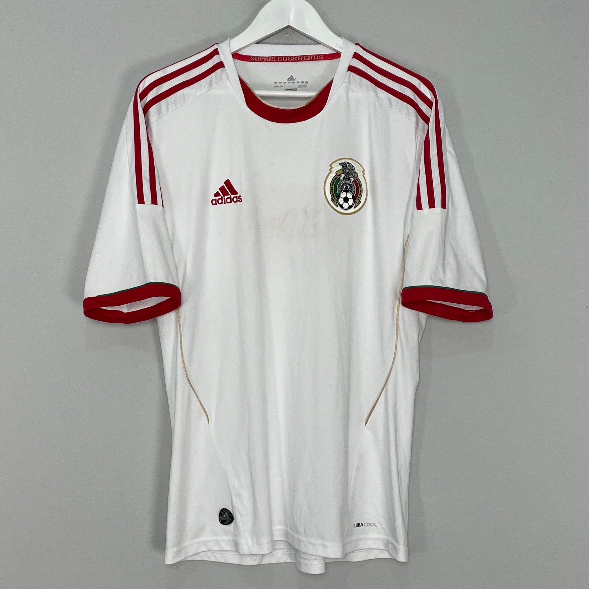 Shop 2012/14 MEXICO AWAY SHIRT (L) ADIDAS, classic football shirts, vintage football shirts & retro soccer jerseys at Cult Kits