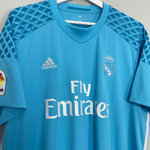 Shop 2016/17 REAL MADRID NAVAS #1 GK SHIRT (XL) ADIDAS, classic football shirts, vintage football shirts & retro soccer jerseys at Cult Kits
