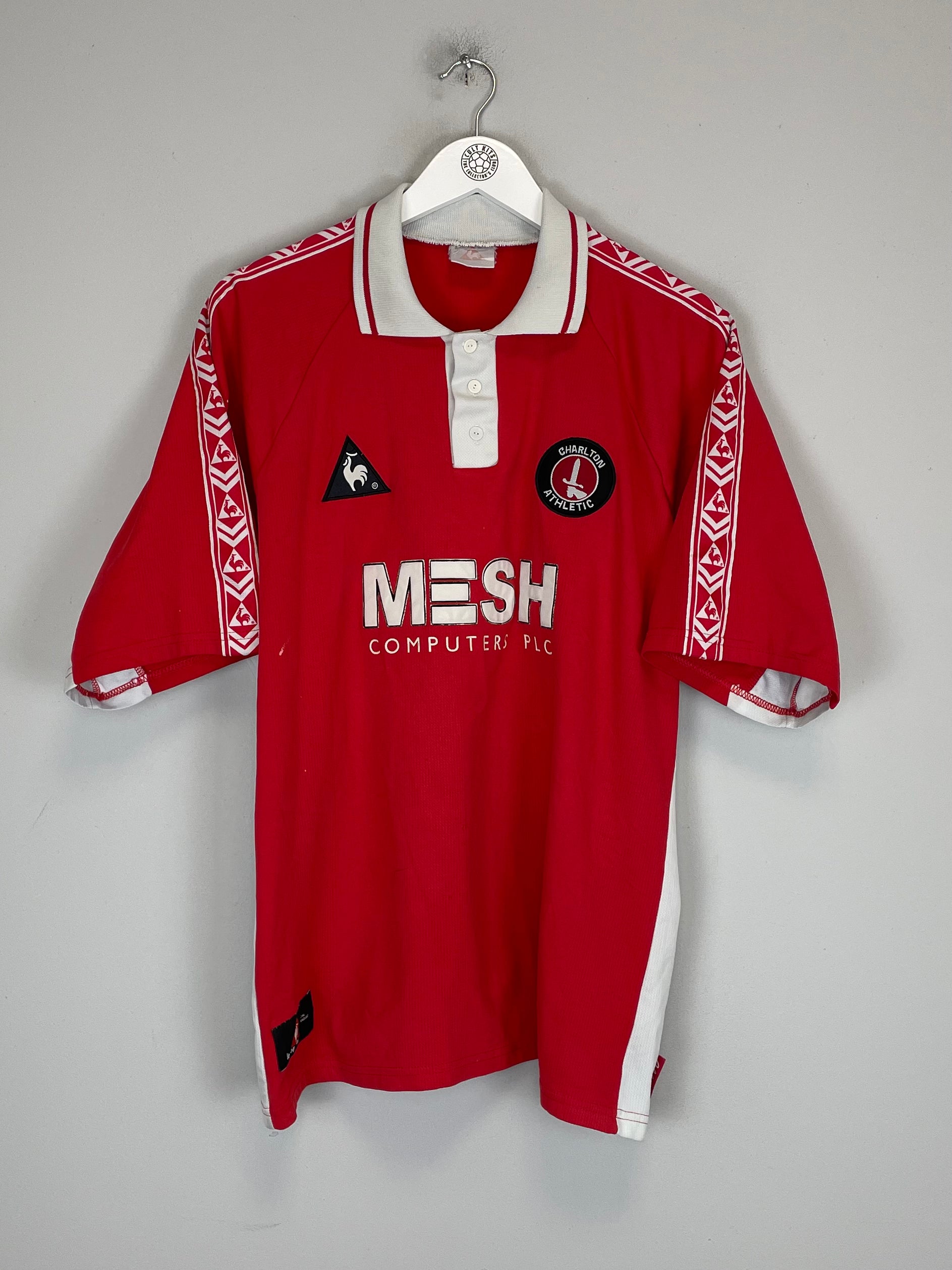 Shop 1998/00 CHARLTON HOME SHIRT (M) LE COQ, classic football shirts, vintage football shirts & retro soccer jerseys at Cult Kits