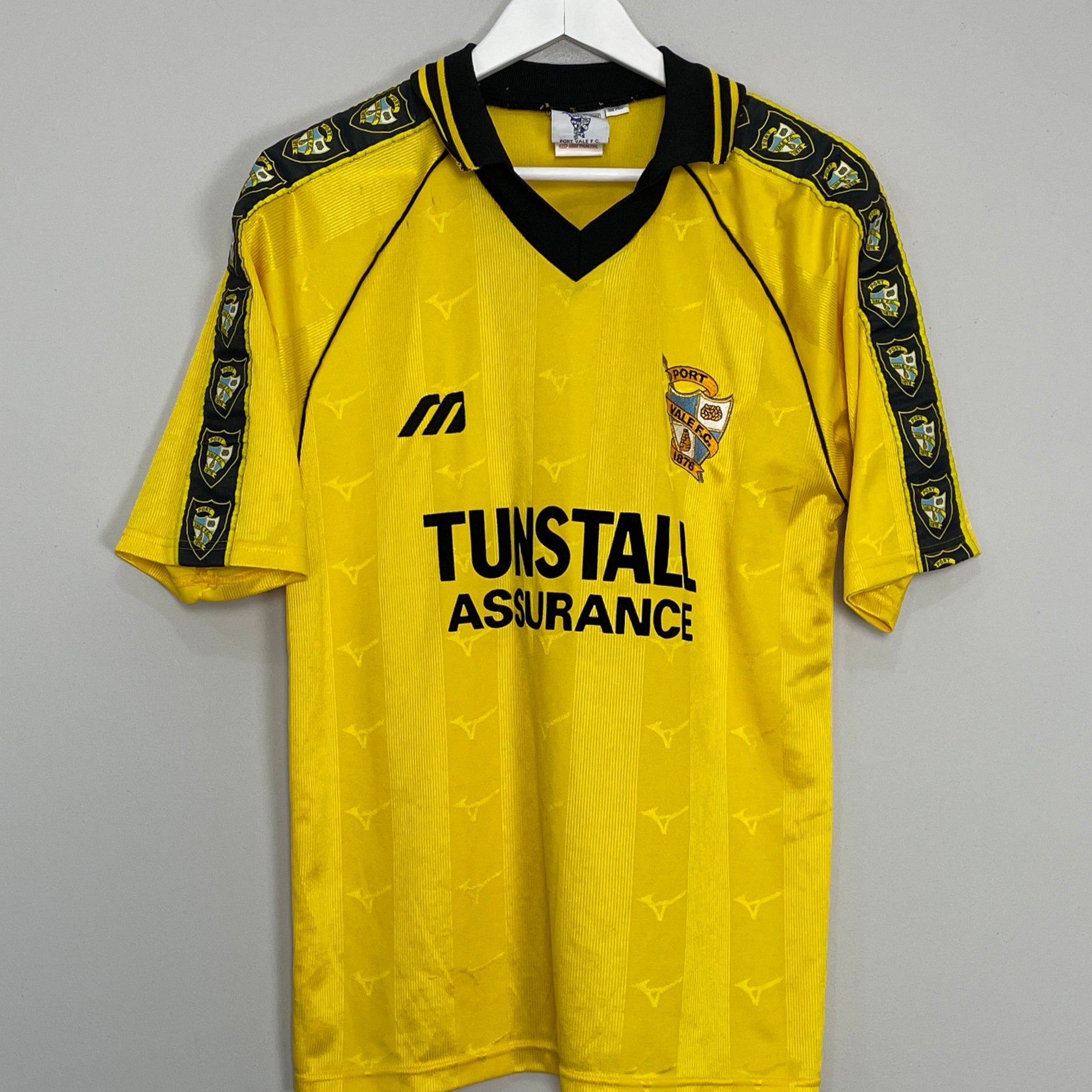 Shop 1998/00 PORT VALE AWAY SHIRT (M) MIZUNO, classic football shirts, vintage football shirts & retro soccer jerseys at Cult Kits