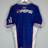 Shop 1997 CRUZ AZUL HOME SHIRT (L) AZUL SPORT, classic football shirts, vintage football shirts & retro soccer jerseys at Cult Kits