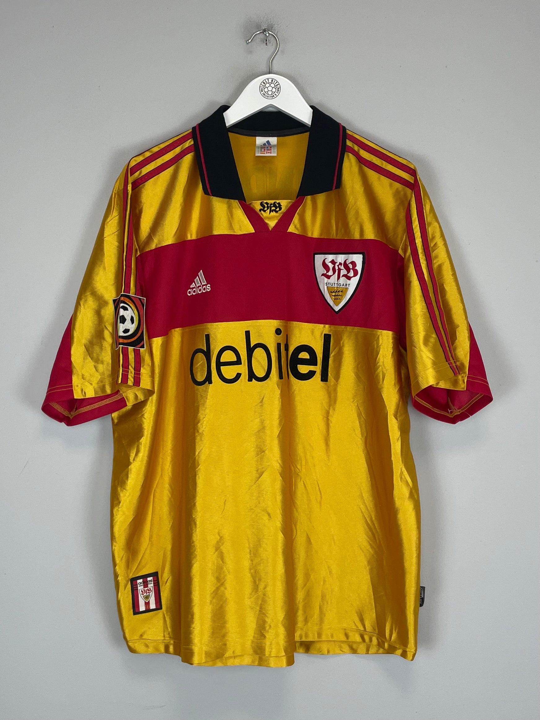 Shop 2000/01 STUTTGART DUNDEE #36 AWAY SHIRT (XL) ADIDAS, classic football shirts, vintage football shirts & retro soccer jerseys at Cult Kits