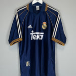 Shop 1998/00 REAL MADRID GUTI #14 THIRD SHIRT (M) ADIDAS, classic football shirts, vintage football shirts & retro soccer jerseys at Cult Kits