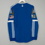 Shop 2014/15 PHILADELPHIA UNION *PLAYER ISSUE* L/S HOME SHIRT (M) ADIDAS, classic football shirts, vintage football shirts & retro soccer jerseys at Cult Kits