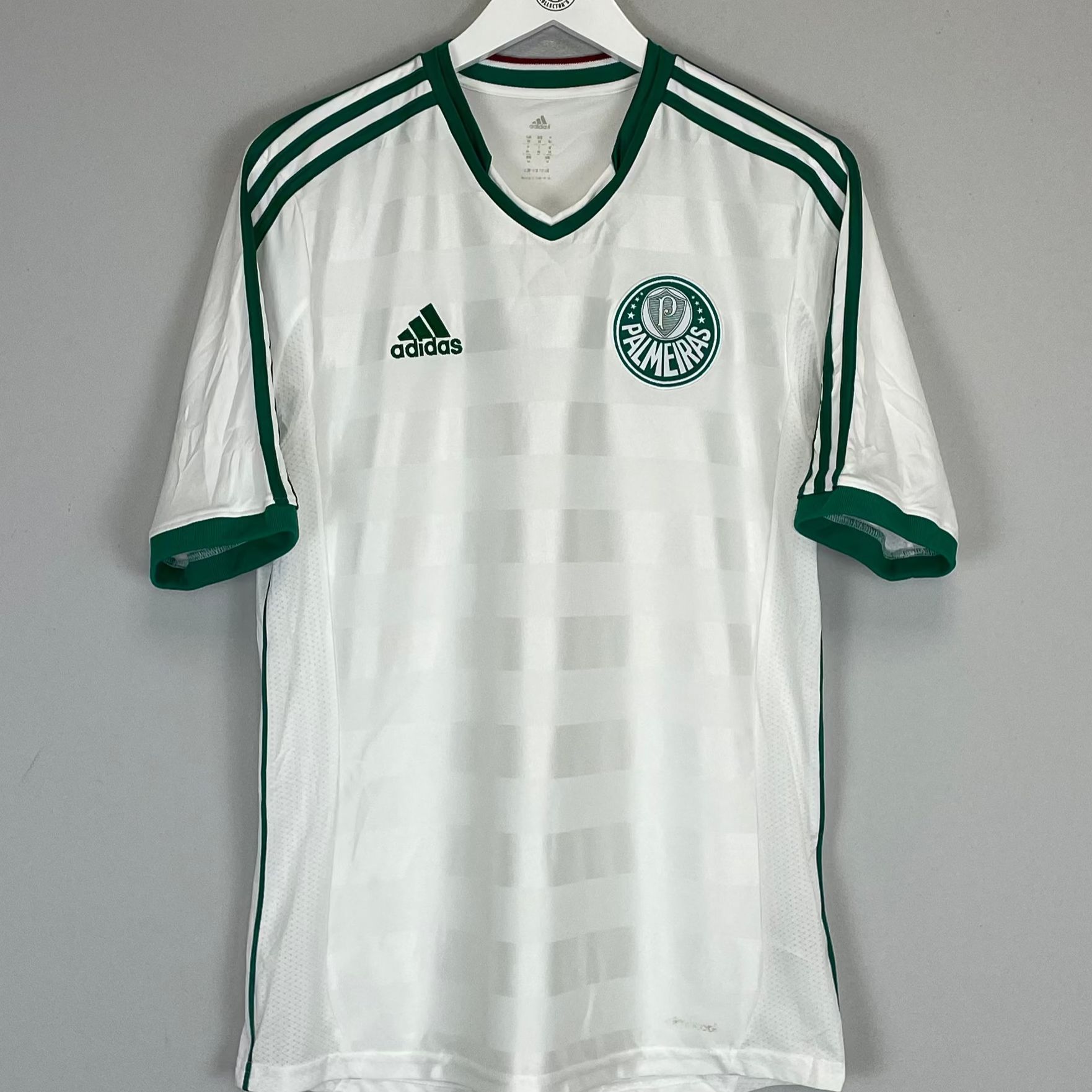 Shop 2013 PALMEIRAS AWAY SHIRT (M) ADIDAS, classic football shirts, vintage football shirts & retro soccer jerseys at Cult Kits