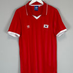 Shop 1980'S SOUTH KOREA #11 ADIDAS ORIGINALS HOME SHIRT (M), classic football shirts, vintage football shirts & retro soccer jerseys at Cult Kits