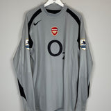 Shop 2004/05 ARSENAL LEHMANN #1 GK SHIRT (XXL) NIKE, classic football shirts, vintage football shirts & retro soccer jerseys at Cult Kits