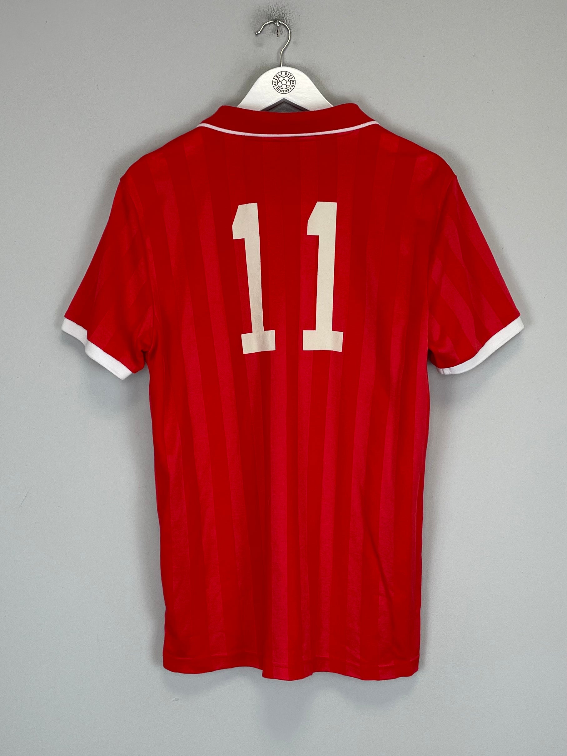 Shop 1980'S SOUTH KOREA #11 ADIDAS ORIGINALS HOME SHIRT (M), classic football shirts, vintage football shirts & retro soccer jerseys at Cult Kits