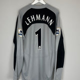 Shop 2004/05 ARSENAL LEHMANN #1 GK SHIRT (XXL) NIKE, classic football shirts, vintage football shirts & retro soccer jerseys at Cult Kits