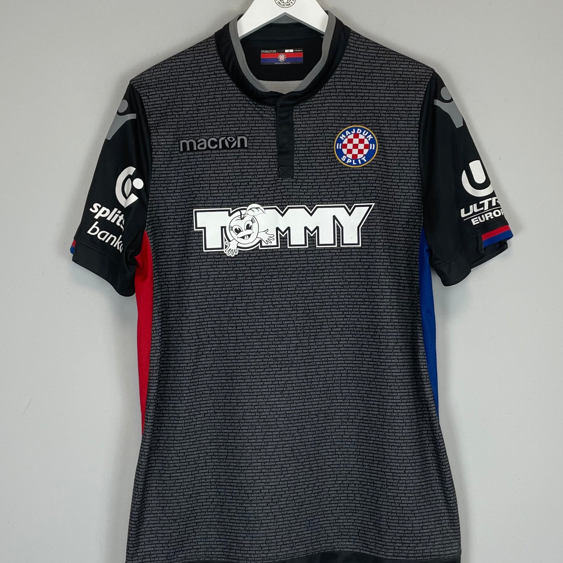 Shop 2017/18 HAJDUK SPLIT SAID #22 THIRD SHIRT (L) MACRON, classic football shirts, vintage football shirts & retro soccer jerseys at Cult Kits