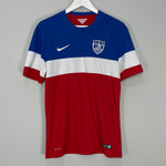 Shop 2014/15 USA AWAY SHIRT (M) NIKE, classic football shirts, vintage football shirts & retro soccer jerseys at Cult Kits