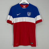 Shop 2014/15 USA AWAY SHIRT (M) NIKE, classic football shirts, vintage football shirts & retro soccer jerseys at Cult Kits