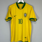 Shop 2006/07 BRAZIL RONALDINHO #10 HOME SHIRT (L) NIKE, classic football shirts, vintage football shirts & retro soccer jerseys at Cult Kits