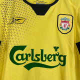 Shop 2004/06 LIVERPOOL AWAY SHIRT (S) REEBOK, classic football shirts, vintage football shirts & retro soccer jerseys at Cult Kits