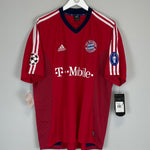 Shop 2002/03 BAYERN MUNICH PIZZARO #12 *BNWT* C/L HOME SHIRT (L) ADIDAS, classic football shirts, vintage football shirts & retro soccer jerseys at Cult Kits