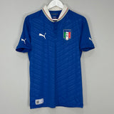 Shop 2012/13 ITALY HOME SHIRT (M) PUMA, classic football shirts, vintage football shirts & retro soccer jerseys at Cult Kits