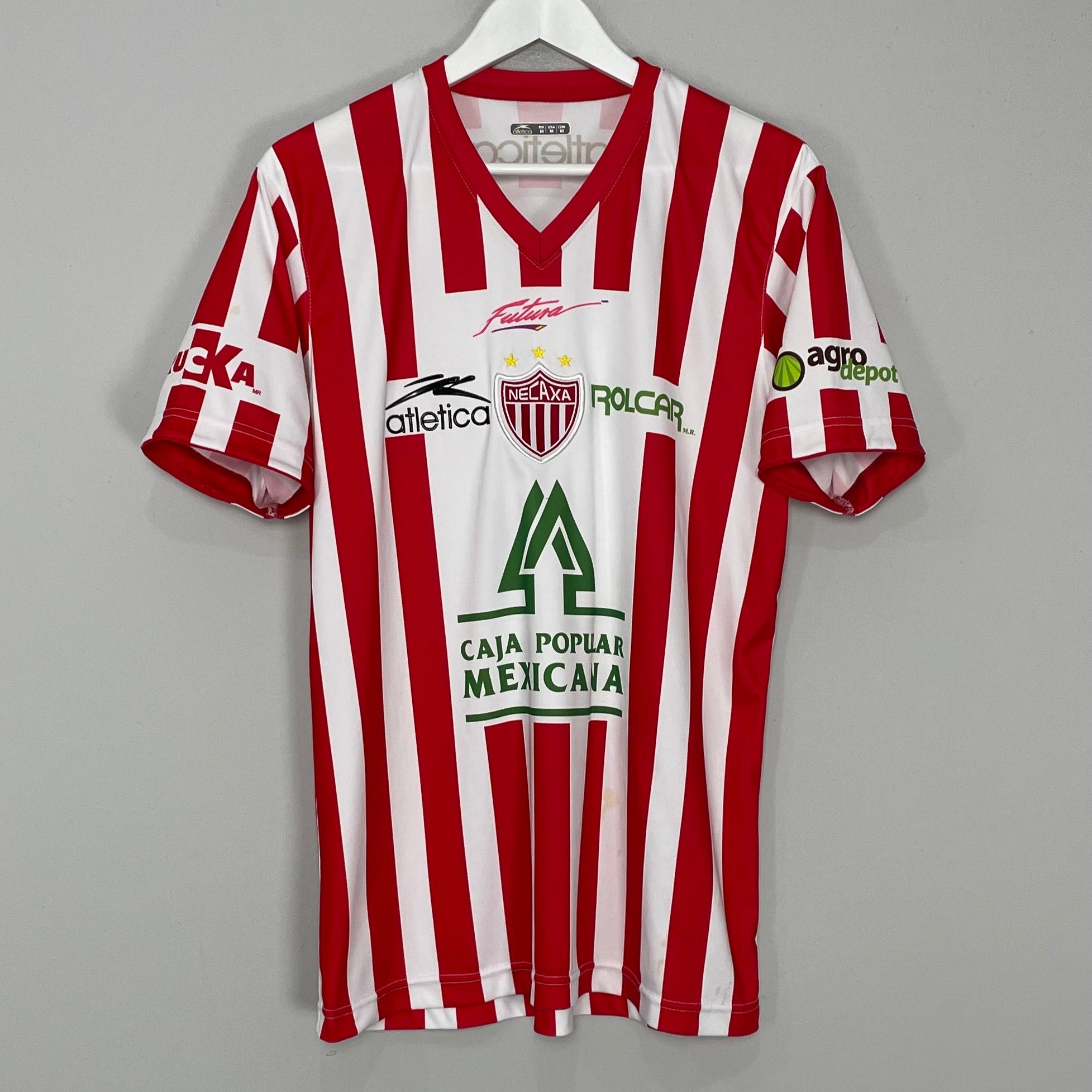 Shop 2011/12 NECAXA HOME SHIRT (M) ATLETICA, classic football shirts, vintage football shirts & retro soccer jerseys at Cult Kits