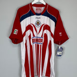 Shop 2006/07 CHIVAS GUADALAJARA R.MORALES #11 *BNWT* HOME SHIRT (XL) REEBOK, classic football shirts, vintage football shirts & retro soccer jerseys at Cult Kits