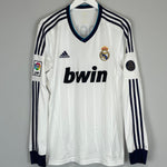 Shop 2012/13 REAL MADRID RONALDO #7 L/S HOME SHIRT (L) ADIDAS, classic football shirts, vintage football shirts & retro soccer jerseys at Cult Kits