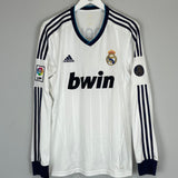 Shop 2012/13 REAL MADRID RONALDO #7 L/S HOME SHIRT (L) ADIDAS, classic football shirts, vintage football shirts & retro soccer jerseys at Cult Kits