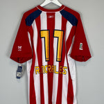 Shop 2006/07 CHIVAS GUADALAJARA R.MORALES #11 *BNWT* HOME SHIRT (XL) REEBOK, classic football shirts, vintage football shirts & retro soccer jerseys at Cult Kits