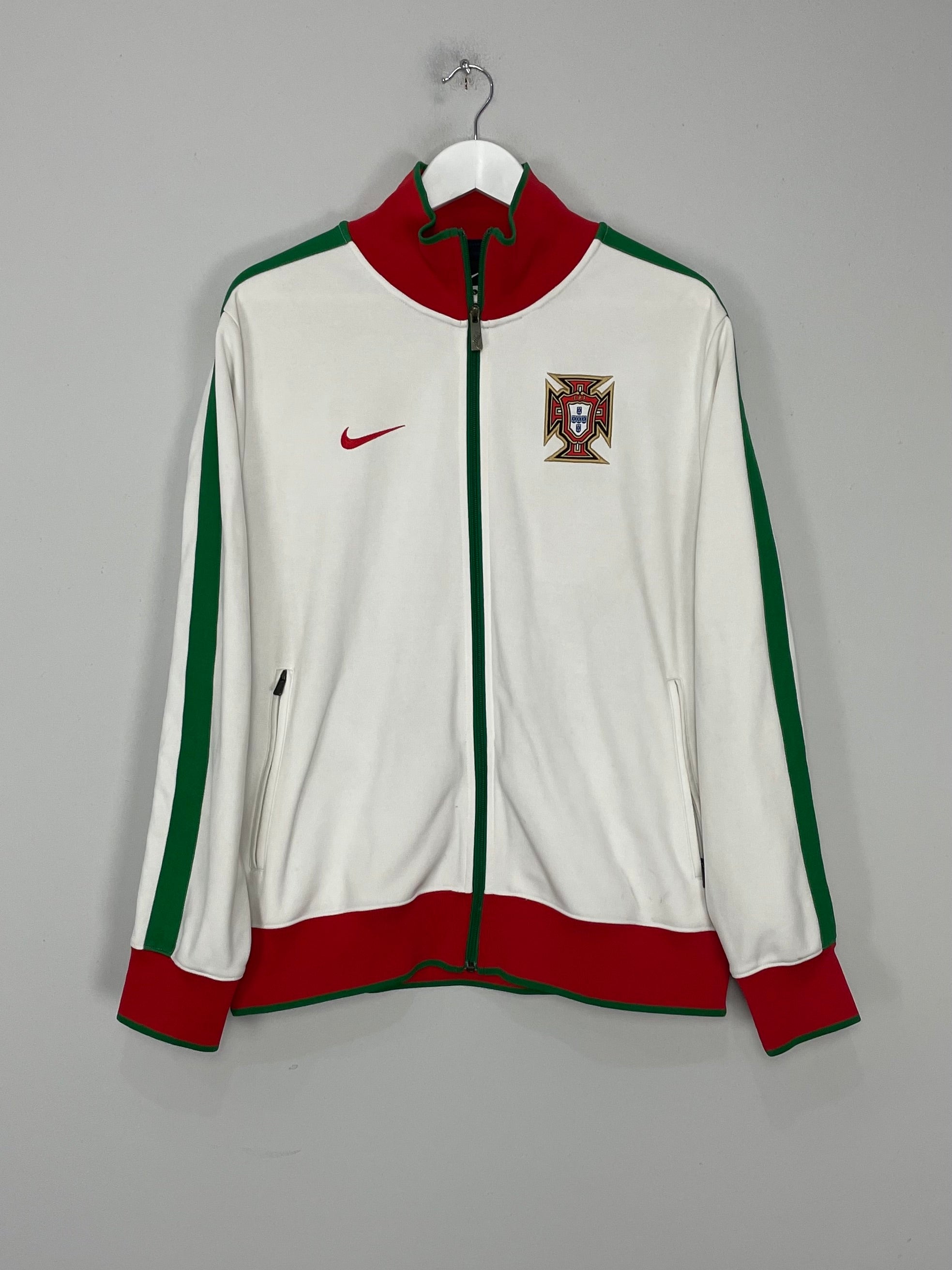 Shop 2010/11 PORTUGAL TRACK JACKET (L) NIKE, classic football shirts, vintage football shirts & retro soccer jerseys at Cult Kits