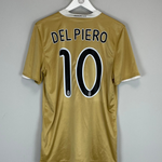 Shop 2008/09 JUVENTUS DEL PIERO #10 AWAY SHIRT (L) NIKE, classic football shirts, vintage football shirts & retro soccer jerseys at Cult Kits