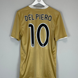 Shop 2008/09 JUVENTUS DEL PIERO #10 AWAY SHIRT (L) NIKE, classic football shirts, vintage football shirts & retro soccer jerseys at Cult Kits